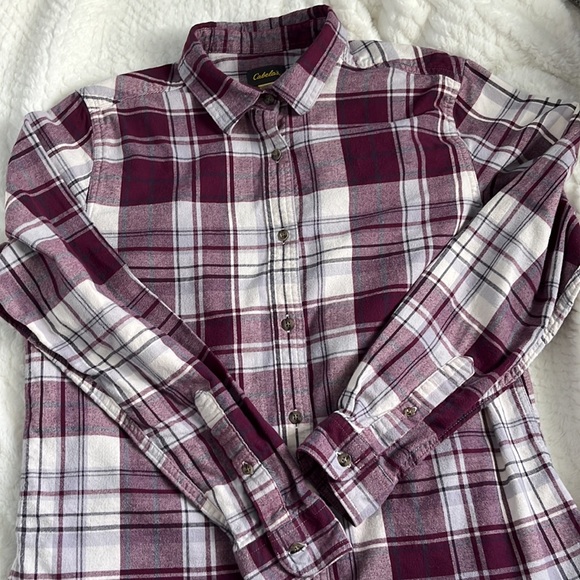 Cabela’s 100% Cotton Flannel Shirt - Picture 4 of 10
